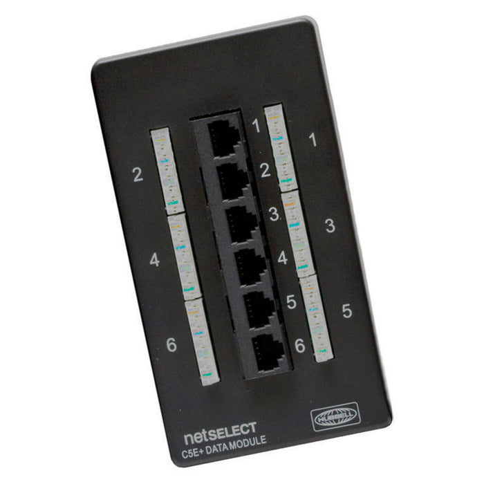 Bryant Module NetSelect CAT5e Upgrade Kit 6-Port (NSODK6)