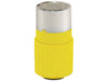 Bryant Non-Locking 15A/250V Connector Yellow (BRY5669NCSY)