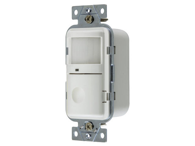 Bryant Occupancy Sensor PIR 120V 500W White (MS1000W)