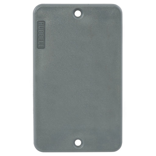 Bryant Outlet Box Cover Plate Blank Gray (BRY3054)