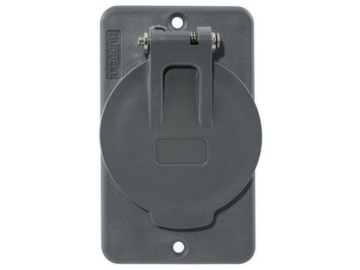 Bryant Outlet Box Lift Cover 1.39 Inch Diameter Receptacle (BRY3057)