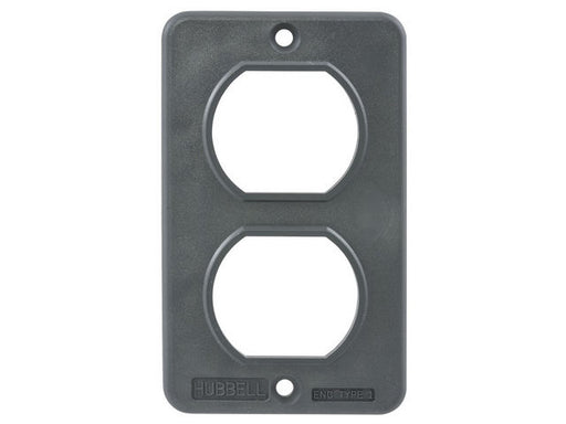 Bryant Outlet Box Plate Duplex (BRY3051)