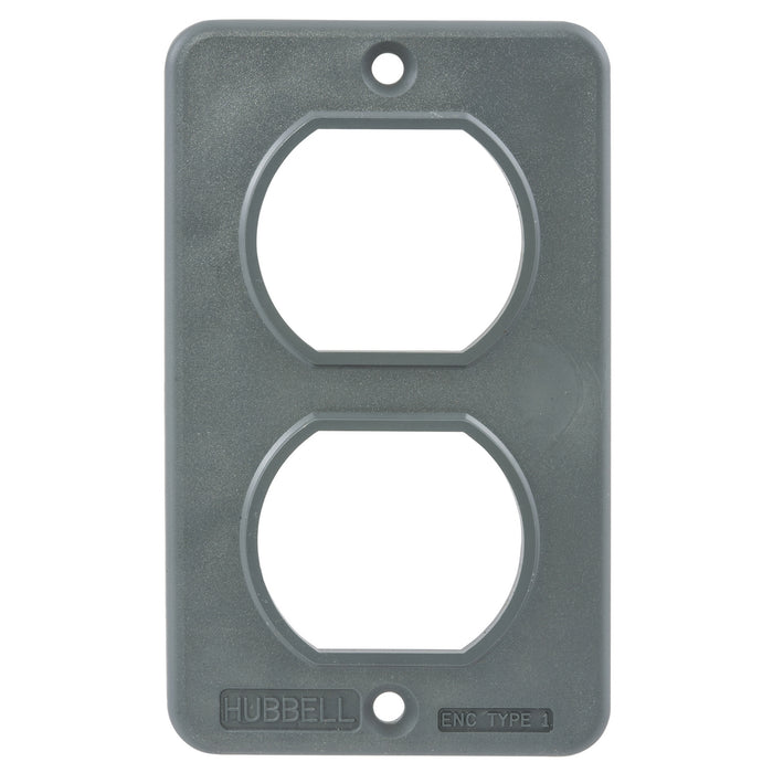 Bryant Outlet Box Plate Duplex (BRY3051)