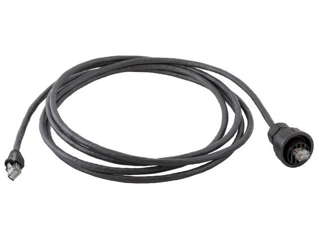 Bryant Patch Cord Hi-Impact 6 Black RJ45-IE 30 Foot (HI630AE)