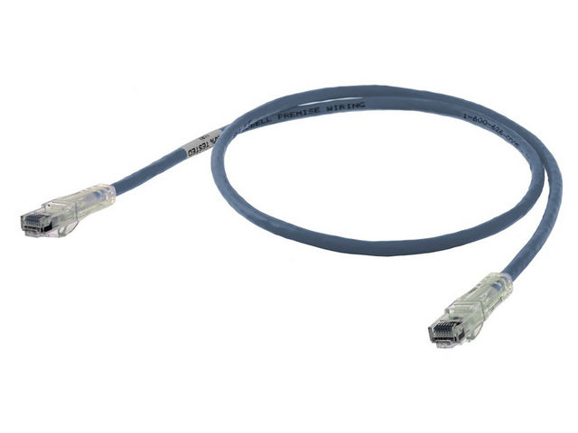 Bryant Patch Cord Nextspeed CAT6 Slim Blue 100 Foot (HC6B100)