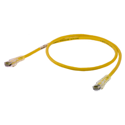 Bryant Patch Cord Nextspeed CAT6 Slim Yellow 10 Foot (HC6Y10)