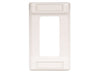 Bryant Plate 1-Gang Cover Loads Up To 6-Port Label Field White (IFP126W)