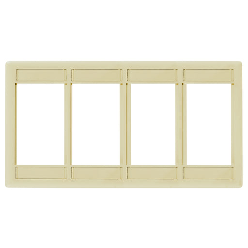 Bryant Plate 1-Gang iStation Module Frame 4U Ivory (IMF4EI)