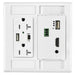 Bryant Plate 2-Gang 1 Decorator 1 iStation Frame 3-Unit Gray (IMFP1D1GY)