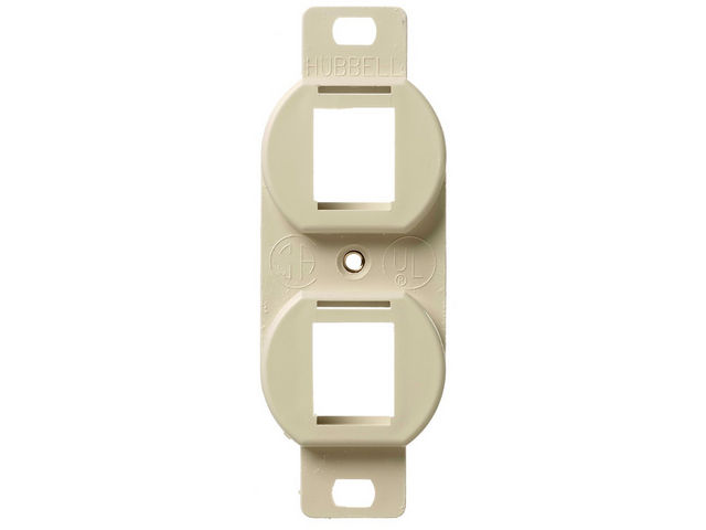 Bryant Plate Frame Duplex 2P Ivory (BR106E)
