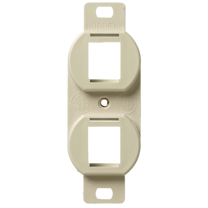Bryant Plate Frame Duplex 2P Ivory (BR106E)