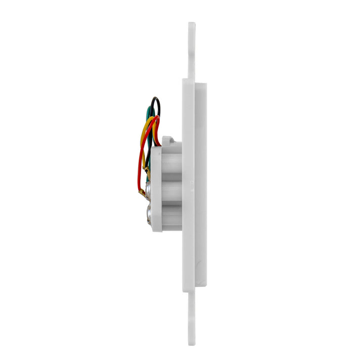 Bryant Plate Frame With Jack 6 Position 4-Conductor Screw Terminal White (NS770W)
