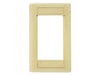 Bryant Plate iStation Module Frame 1-Gang 3U Ivory (IMF1EI)