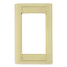 Bryant Plate iStation Module Frame 1-Gang 3U Ivory (IMF1EI)