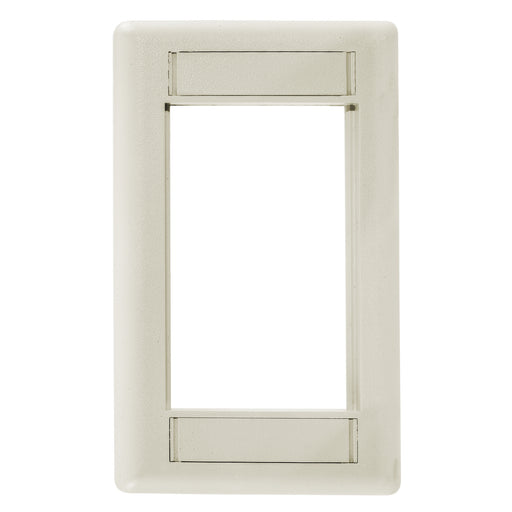 Bryant Plate iStation Module Frame 1-Gang 3U Office White (IMF1OW)