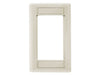 Bryant Plate iStation Module Frame 1-Gang 3U Office White (IMF1OW)