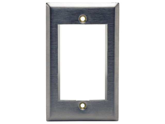 Bryant Plate iStation Module Frame 1-Gang 3-Unit Stainless Steel (IMSS1)