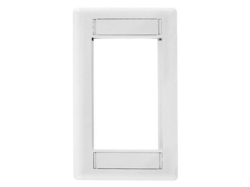 Bryant Plate iStation Module Frame 1-Gang 3U White (IMF1W)