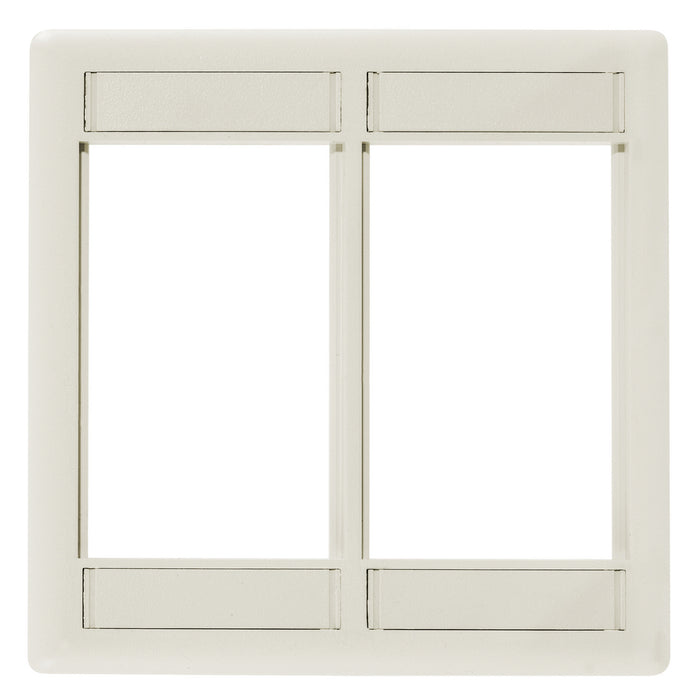 Bryant Plate iStation Module Frame 2-Gang 6U Office White (IMF2OW)