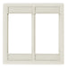 Bryant Plate iStation Module Frame 2-Gang 6U Office White (IMF2OW)