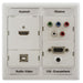 Bryant Plate iStation Module Frame 2-Gang 6U White (IMF2W)
