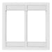 Bryant Plate iStation Module Frame 2-Gang 6U White (IMF2W)