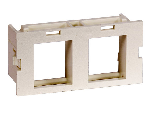 Bryant Plate Module WM 2A 2-Port 10 Pack Ivory (HWM2KI10)