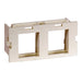 Bryant Plate Module WM 2A 2-Port 10 Pack Ivory (HWM2KI10)