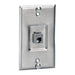 Bryant Plate Wall Phone CAT5e 1-Gang 1-Port Recessed Stainless Steel (SP5ER)