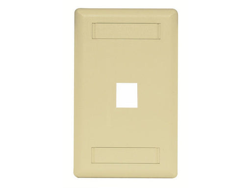 Bryant Plate Wall Flush 1-Gang 1-Port Ivory (IFP11EI)