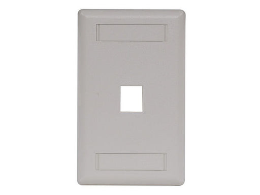 Bryant Plate Wall Flush 1-Gang 1-Port Office White (IFP11OW)