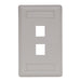 Bryant Plate Wall Flush 1-Gang 2-Port Office White (IFP12OW)