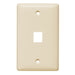 Bryant Plate Wall Label-Less 1-Gang 1-Port Light Almond (NSP11LA)