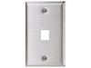 Bryant Plate Wall Stainless Steel 1-Gang 1-Port (SSF11)