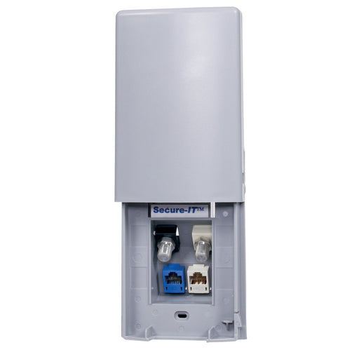 Bryant Plate Weatherproof 1-Gang 4-Port Gray (TWPF1GY)