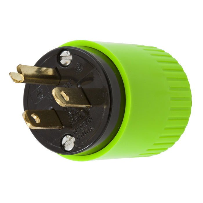 Bryant Plug 15A 125 5-15P Hi-Vis Green (5156HVG)