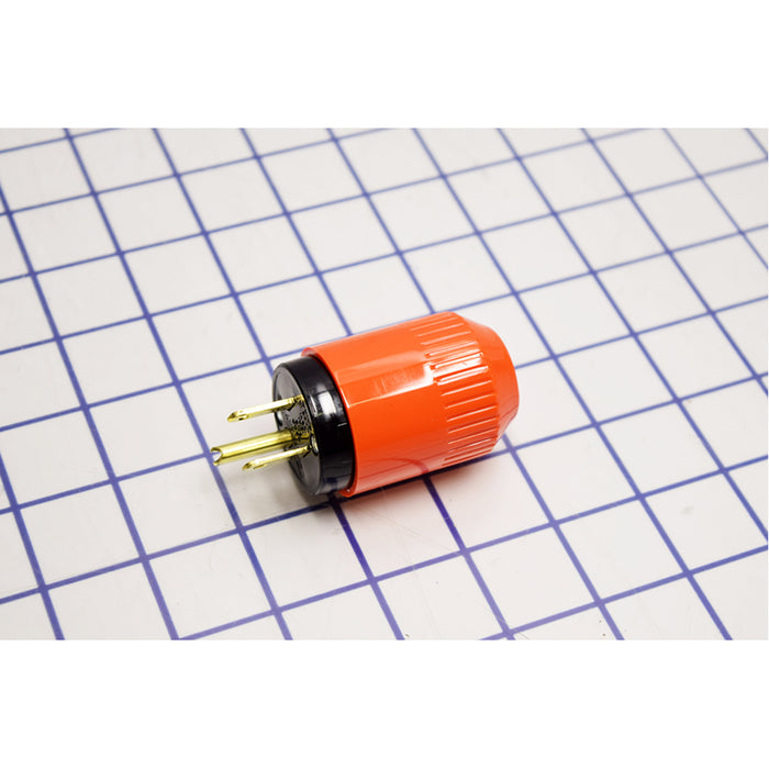 Bryant Plug 15A 125 5-15P Hi-Vis Orange (5156HVO)