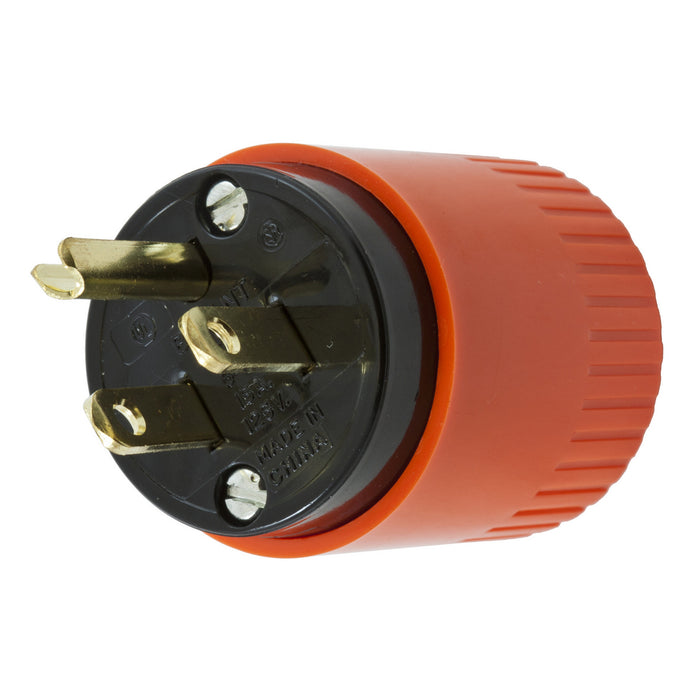 Bryant Plug 15A 125 5-15P Hi-Vis Orange (5156HVO)