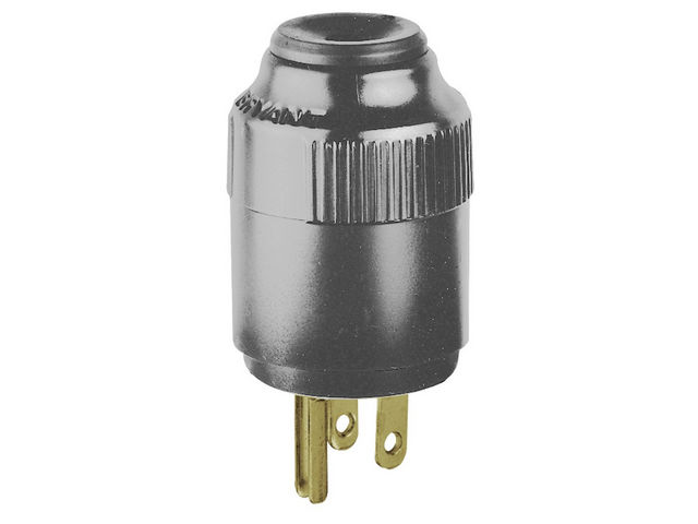 Bryant Plug 15A 125V 5-15P Gray (5266BGRY)