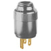 Bryant Plug 15A 125V 5-15P Gray (5266BGRY)