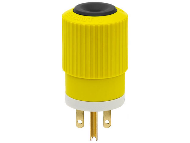 Bryant Plug 15A/250V Yellow (BRY5666NPSY)