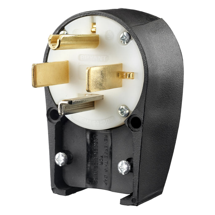 Bryant Plug Angled 30A 125/250V 14-30P (9432ANPB)