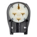 Bryant Plug Angled 30A 3PH 250V 15-30P Black (8432ANPB)