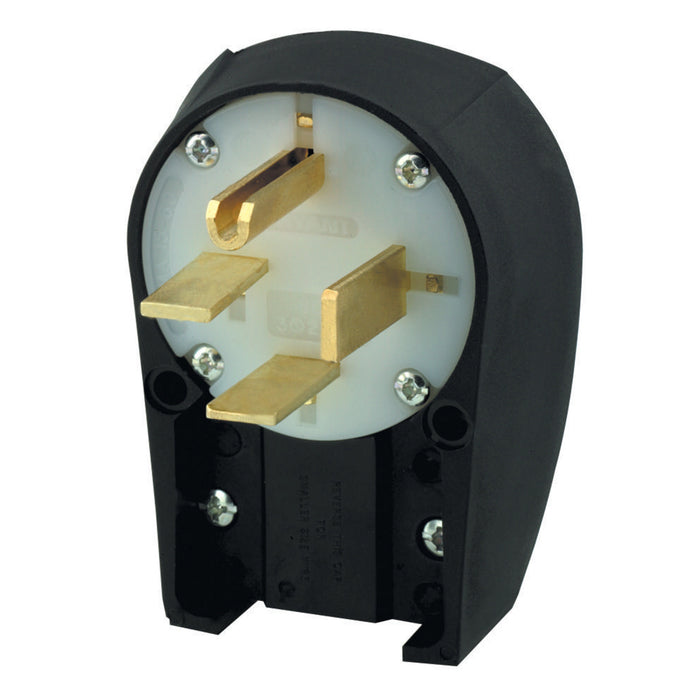 Bryant Plug Angled 60A 3PH 260V 15-60P Black (8462ANPB)