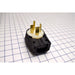 Bryant Plug Angled 60A 3PH 260V 15-60P Black (8462ANPB)
