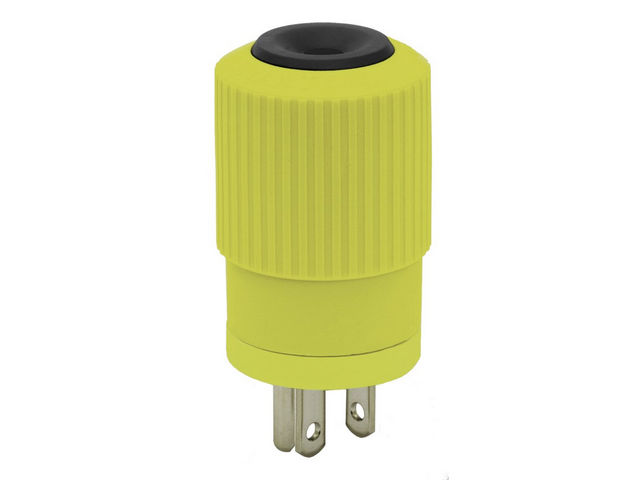 Bryant Plug Body 20A/125V Yellow (BRY5366NPSY)
