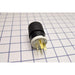 Bryant Plug Industrial Grade 20A 250V 6-20P Black And White (BRY5466NP)