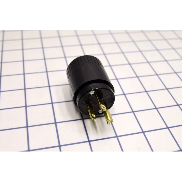 Bryant Plug Industrial Grade 15A 125V 5-15P Black (5965B)