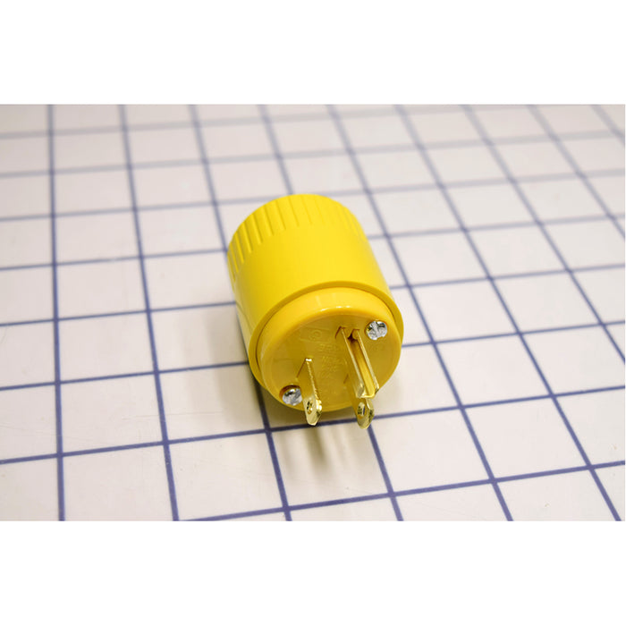 Bryant Plug Industrial Grade 15A 125V 5-15P Yellow (5965BY)