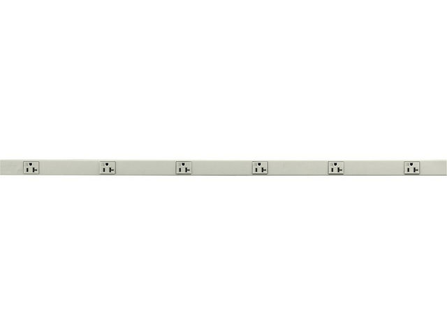 Bryant PlugTrak Tamper-Resistant 20A 3 Foot Steel Ivory (HBL24GB306IVTR)